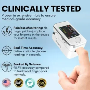 HERMSA™ Noninvasive Laser-Precision Glucose Monitor