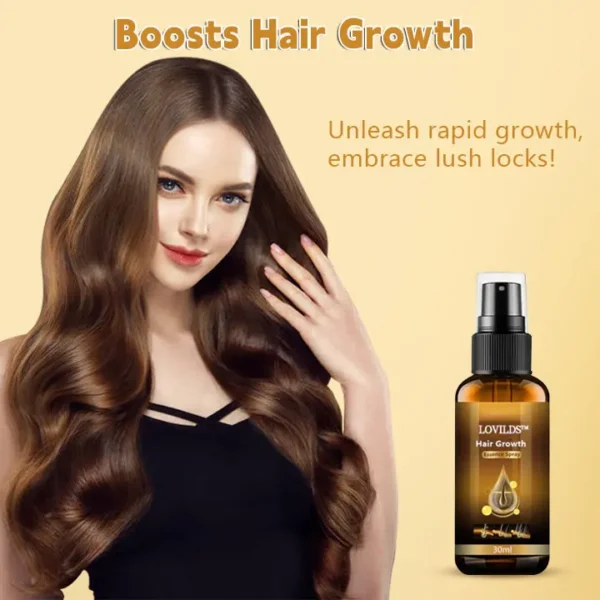 LOVILDS™ Hair Growth Vitamin Hair Growth Solution Set: Complete Care for Thicker, Fuller Hair