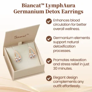 LymphAura Germanium Detox Earrings