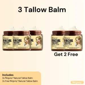 Whipped Beef Tallow and Manuka Honey Balm Face Cream