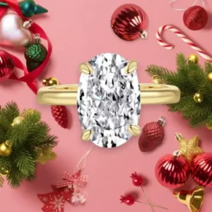 Winter Sale Moissanite Diamond Ring