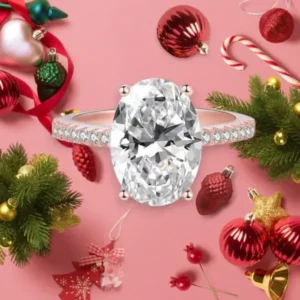 Winter Sale Moissanite Diamond Ring