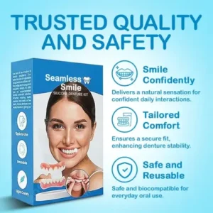 Winter Sale Seamless Smile Silicone Denture Kit