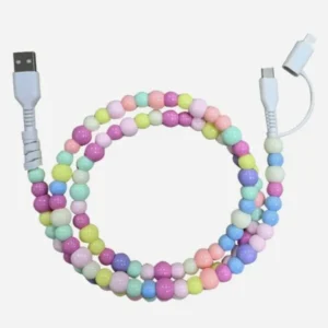 Durable Beaded USB Cable