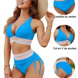 Tummy Control High Waisted Bikini