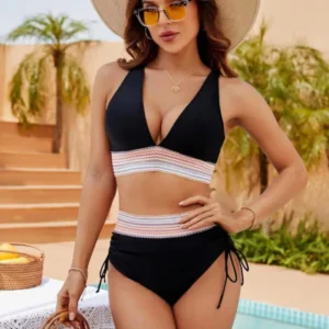 Tummy Control High Waisted Bikini