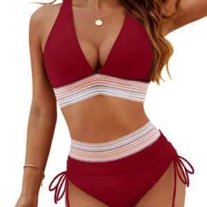 Tummy Control High Waisted Bikini